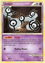 Unown 55/123 - HeartGold & SoulSilver - Poke-Collect