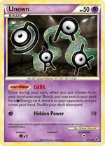 Unown 40/90 - HSUndaunted - Poke-Collect