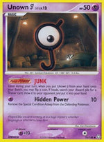 Unown J 76/146 - Legends Awakened - Poke-Collect