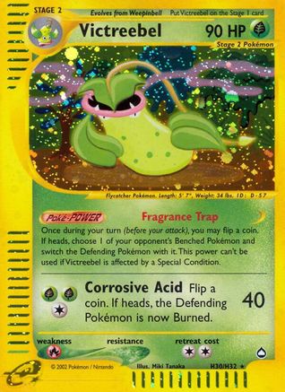 Victreebel H30/147 - Aquapolis Holofoil - Poke-Collect