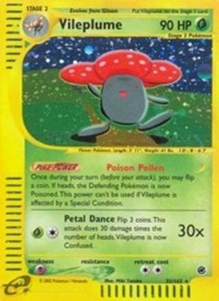 Vileplume 31/165 - Expedition Base Set Holofoil - Poke-Collect