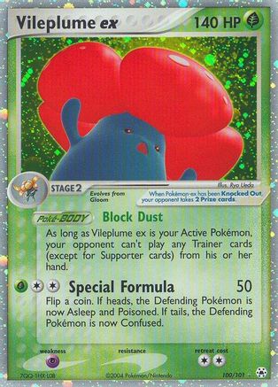Vileplume ex 100/101 - Hidden Legends Holofoil - Poke-Collect