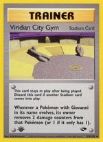 Viridian City Gym 123/132 - Gym Challenge Unlimited - Poke-Collect