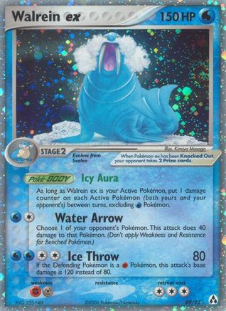 Walrein ex 89/92 - Legend Maker Holofoil - Poke-Collect