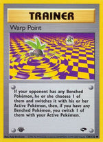 Warp Point 126/132 - Gym Challenge 1st Edition - Poke-Collect