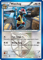 Watchog 112/135 - Plasma Storm Reverse Holofoil - Poke-Collect