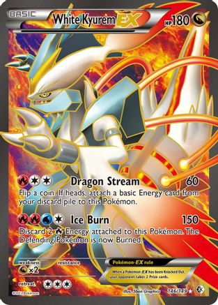 White Kyurem-EX 146/149 - Boundaries Crossed Holofoil - Poke-Collect