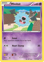Woobat 70/149 - Boundaries Crossed Reverse Holofoil - Poke-Collect