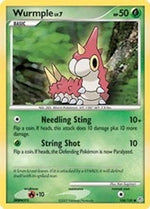 Wurmple 104/130 - Diamond & Pearl Reverse Holofoil - Poke-Collect