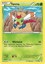 Yanma 4/124 - Dragons Exalted Reverse Holofoil - Poke-Collect