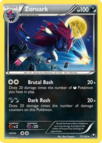 Zoroark 71/108 - Dark Explorers Reverse Holofoil - Poke-Collect