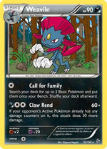 Weavile 52/106 - Flashfire - Poke-Collect