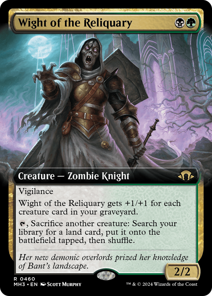 Wight of the Reliquary (Extended Art) (MH3-460) - Modern Horizons 3: (Extended Art)