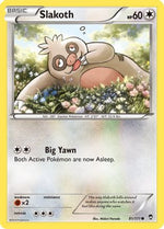 Slakoth 81/111 - Furious Fists Reverse Holofoil - Poke-Collect