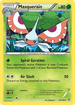 Masquerain 14/160 - Primal Clash Reverse Holofoil - Poke-Collect