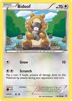 Bidoof 116/160 - Primal Clash Reverse Holofoil - Poke-Collect