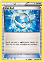 Dive Ball 125/160 - Primal Clash Reverse Holofoil - Poke-Collect