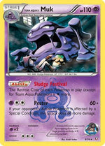 Team Aqua's Muk 8/34 - Double Crisis Reverse Holofoil - Poke-Collect