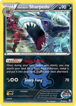 Team Aqua's Sharpedo 21/34 - Double Crisis Reverse Holofoil - Poke-Collect
