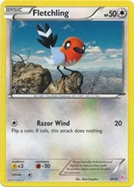 Fletchling (#1) 1 - XY Trainer Kit Sylveon & Noivern - Poke-Collect