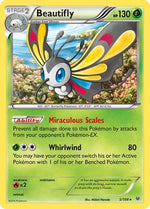 Beautifly 5/108 - Roaring Skies Reverse Holofoil - Poke-Collect