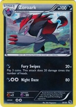Zoroark (#30 Holo) 30 - BW Trainer Kit Excadrill & Zoroark Holofoil - Poke-Collect