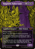 Valgavoth, Terror Eater (DSK-352) - Duskmourn: House of Horror (Borderless) Foil - Poke-Collect