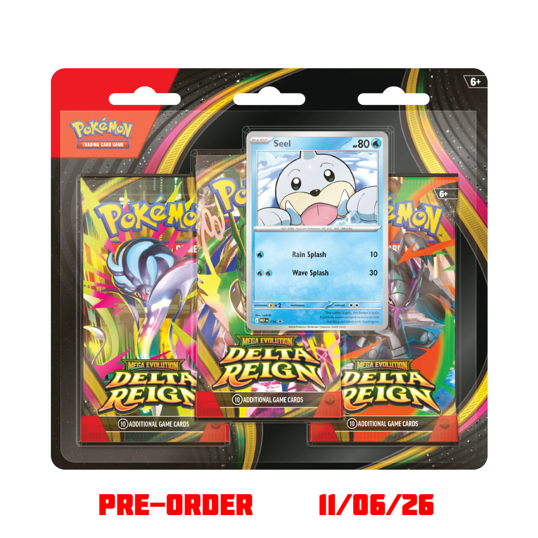 pokemon trading card games mega evolutions 3pk blister Evolution: Delta Reign 3-Pack Condition:LP Torment and 1 Pokémon TCG How I Ship Pokemon