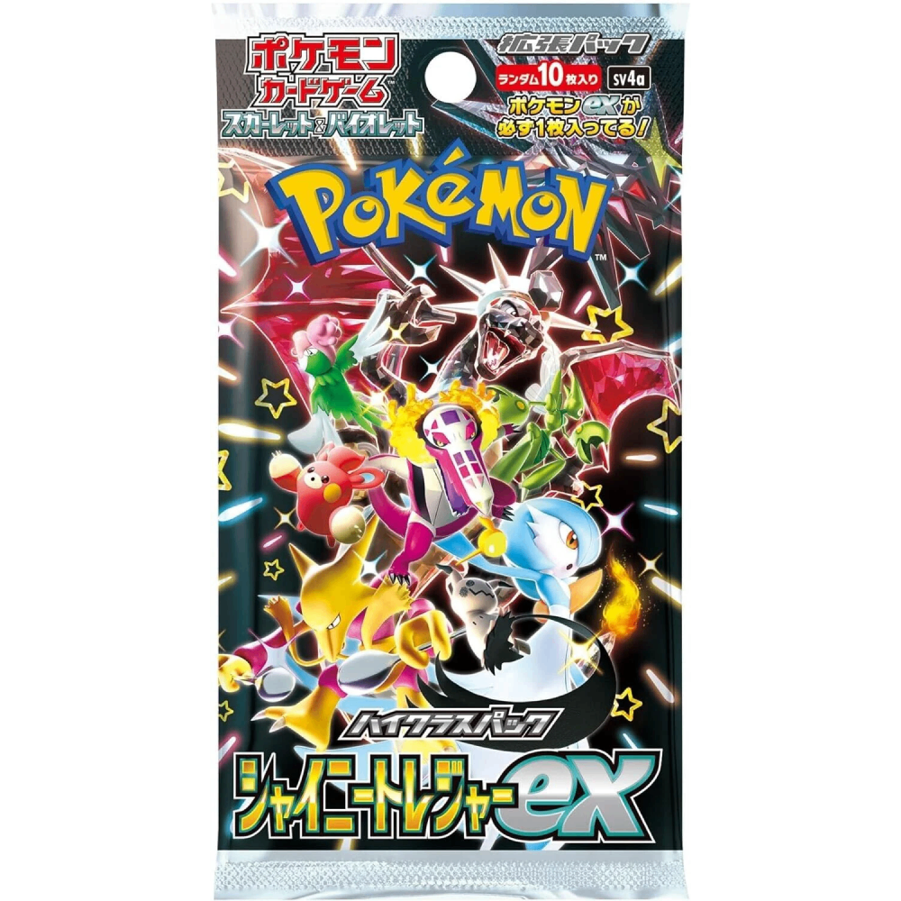 Japanese Shiny Treasure ex Booster Pack SV4a - Poke-Collect