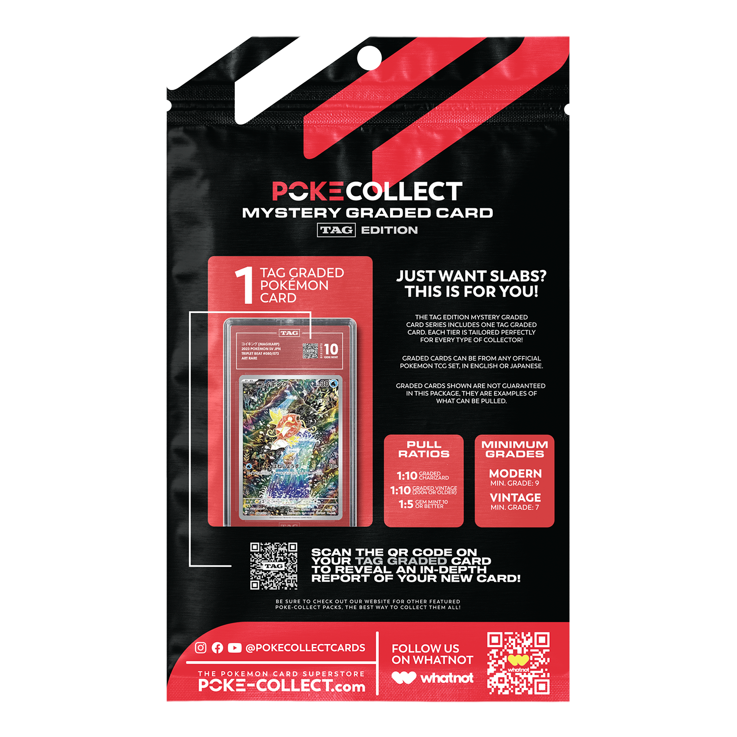 TAG Edition Mystery Graded Card - Great Tier - Poke-Collect