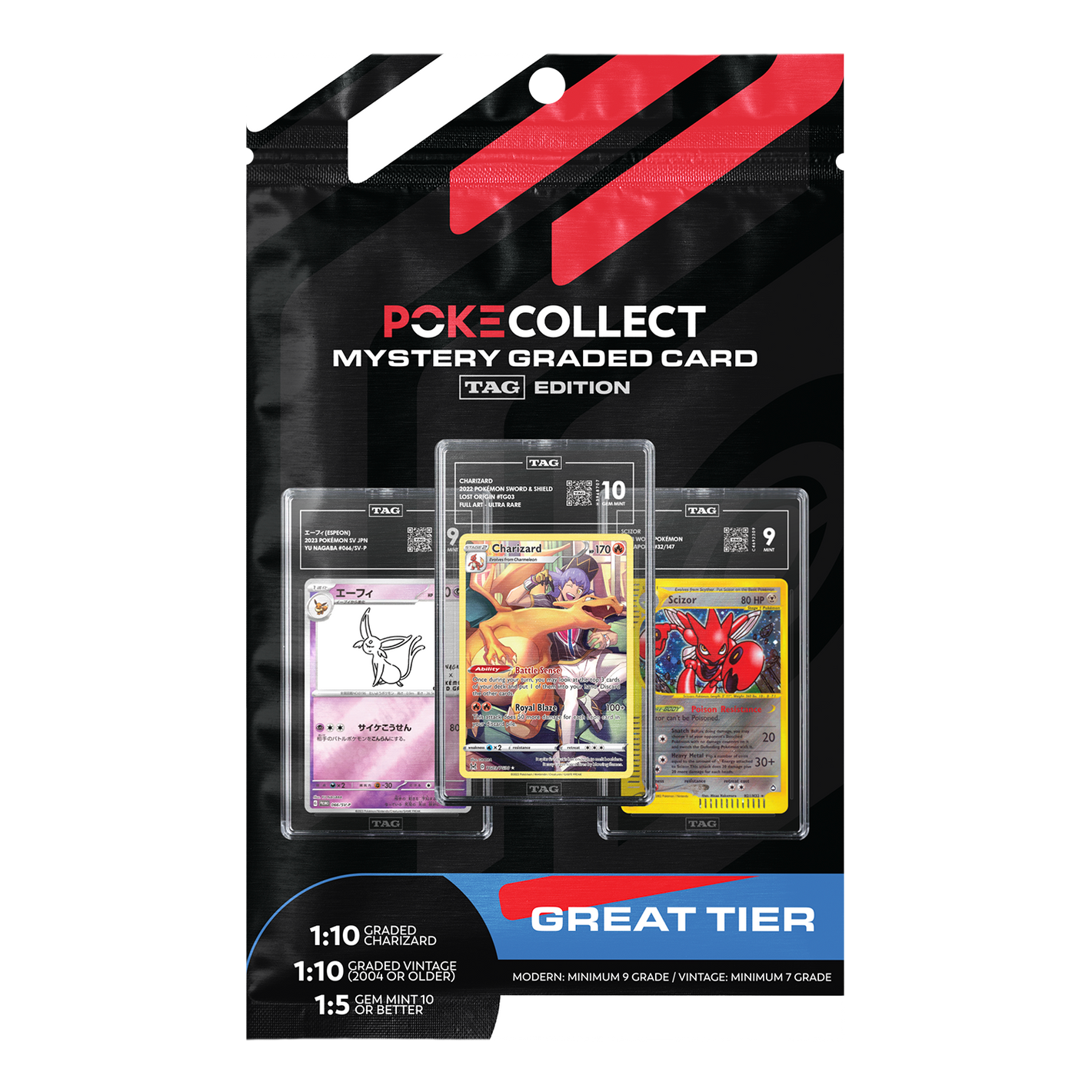 TAG Edition Mystery Graded Card - Great Tier - Poke-Collect