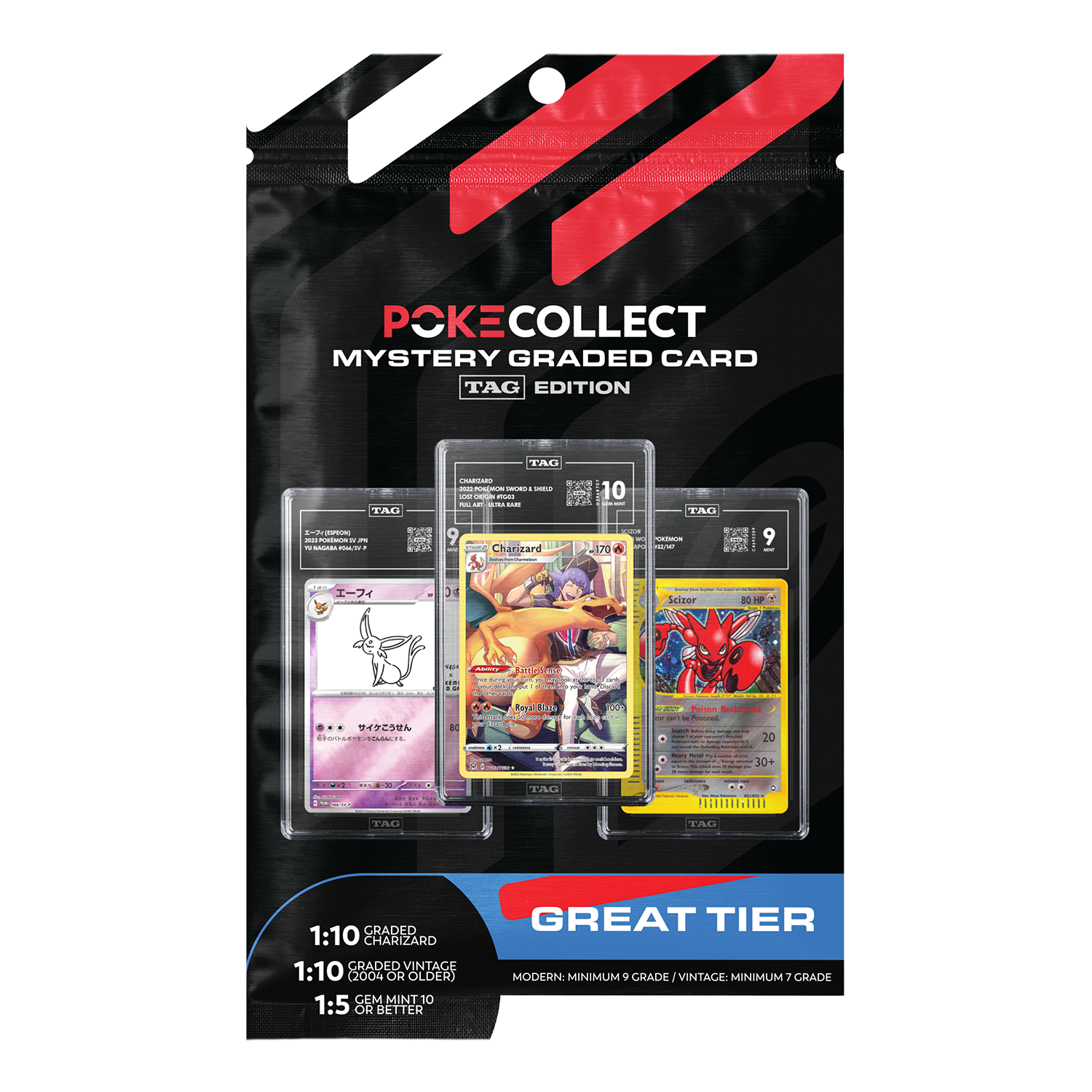 TAG Edition Mystery Graded Card - Great Tier - Poke-Collect