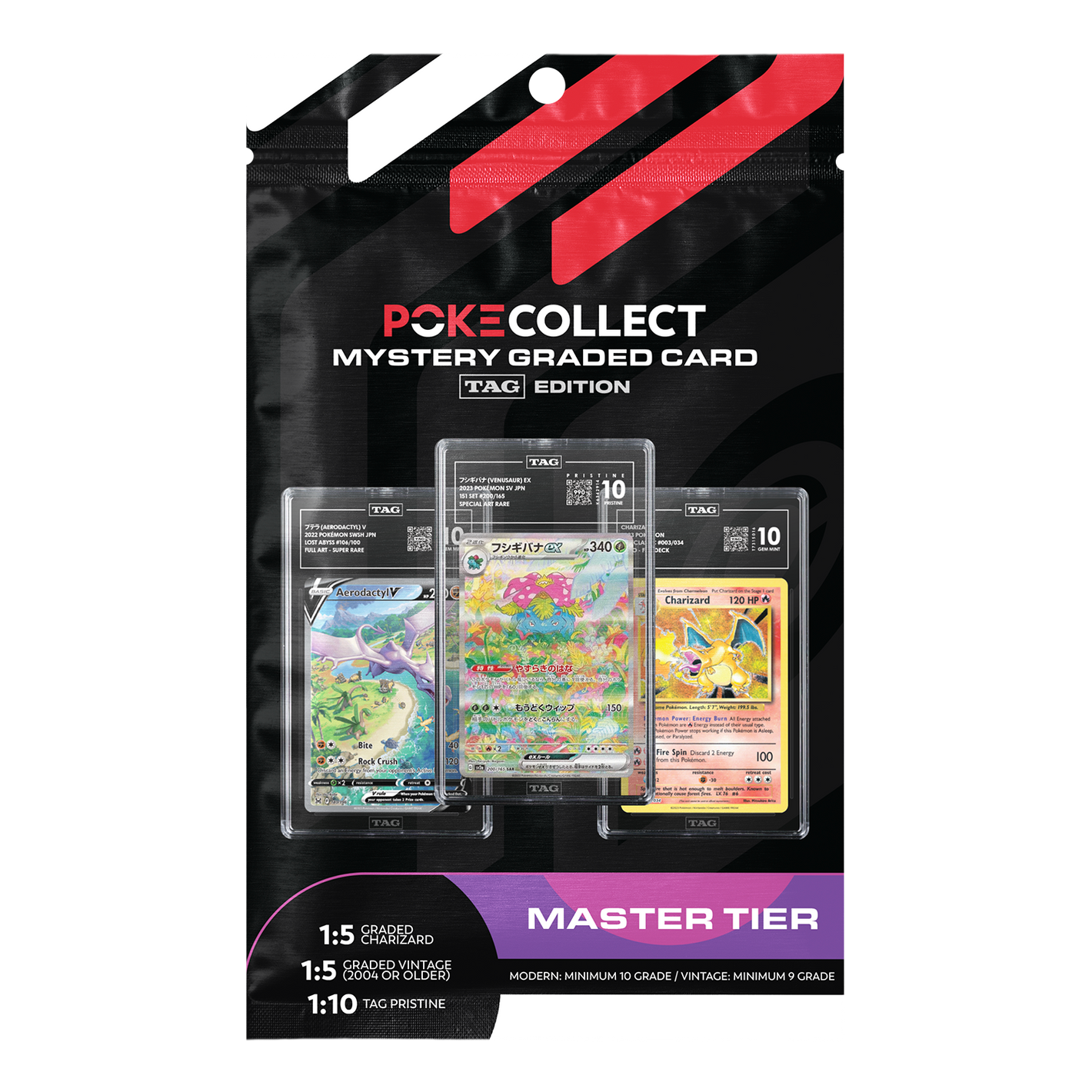TAG Edition Mystery Graded Card - Master Tier - Poke-Collect