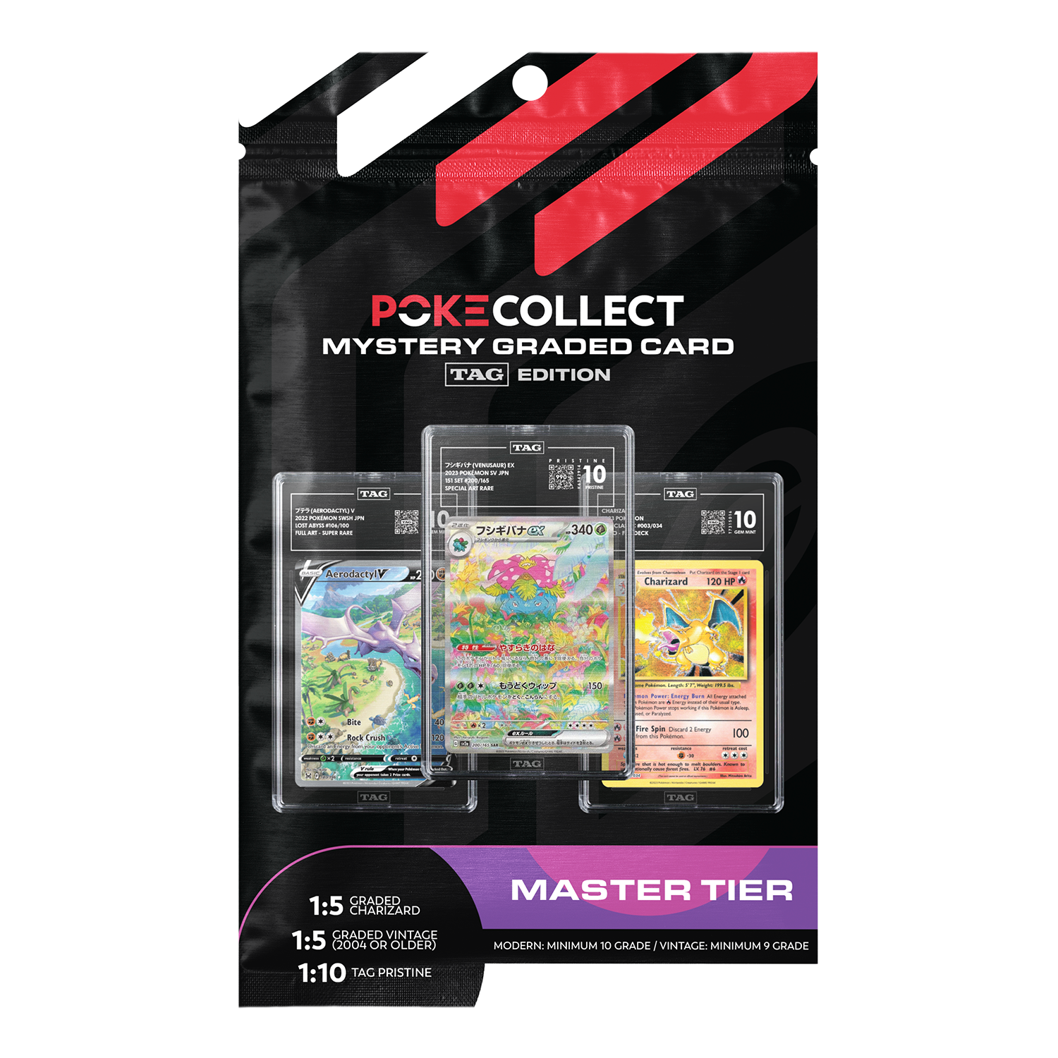 TAG Edition Mystery Graded Card - Master Tier - Poke-Collect