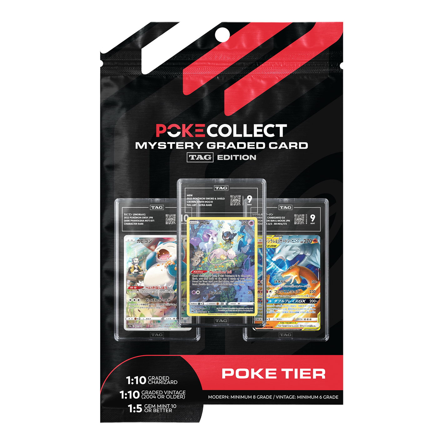 TAG Edition Mystery Graded Card - Poke Tier - Poke-Collect