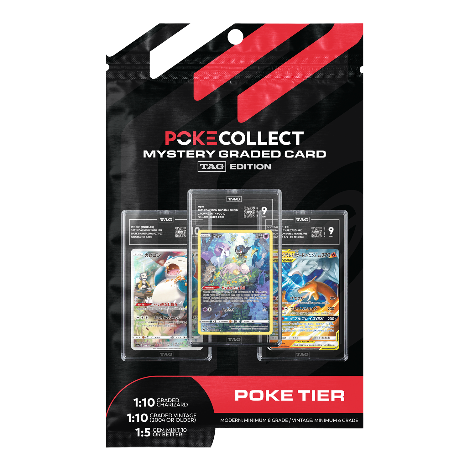 TAG Edition Mystery Graded Card - Poke Tier - Poke-Collect