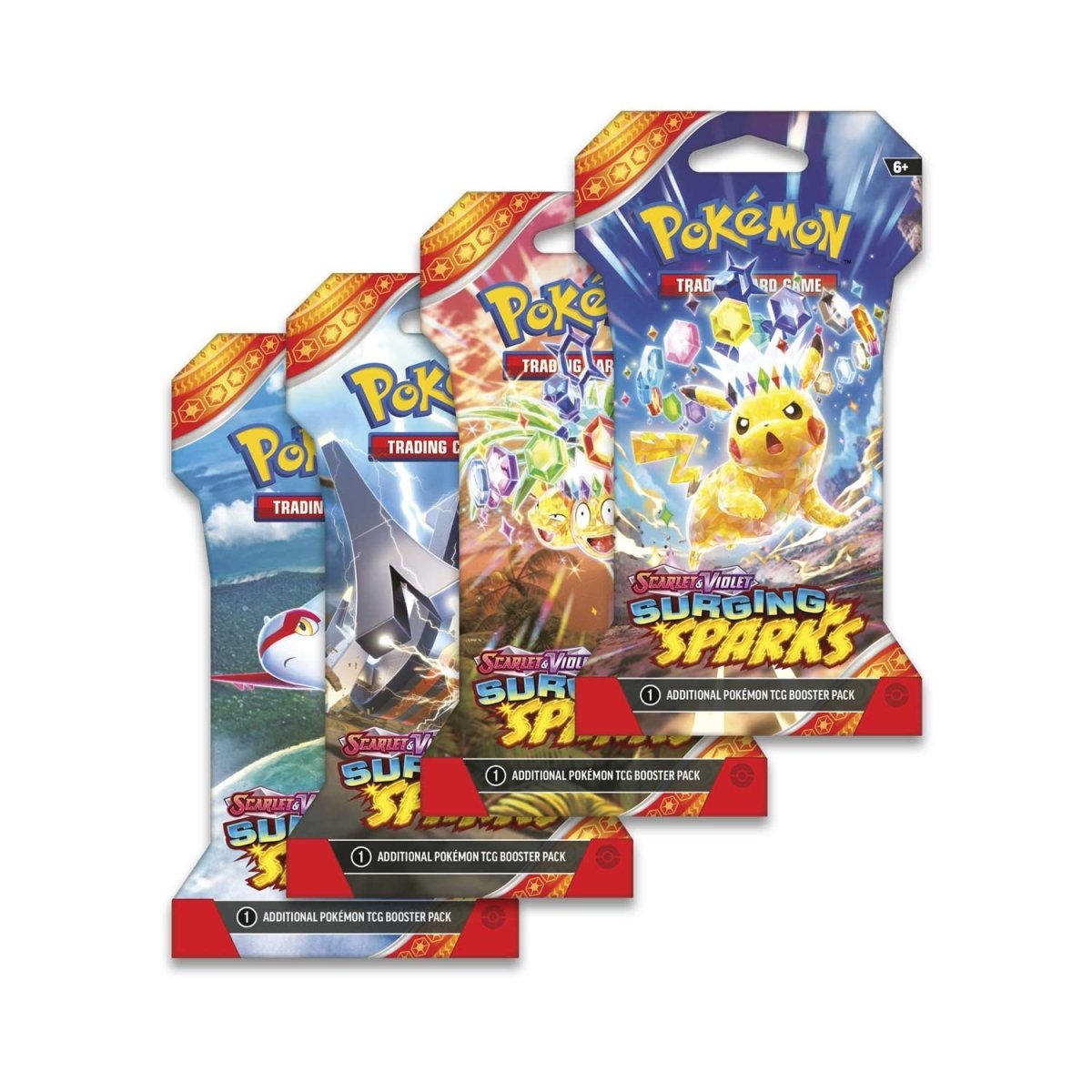 Scarlet & Violet: Surging Sparks Sleeved Booster Pack Bundle Scarlet & Violet: Surging Sparks Sleeved Booster Pack Bundle
