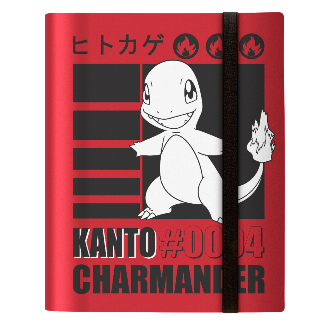 pokemon card binder sleeves ULTRA PRO Pokémon - Charmander 9-Pocket PRO-Binder (2)