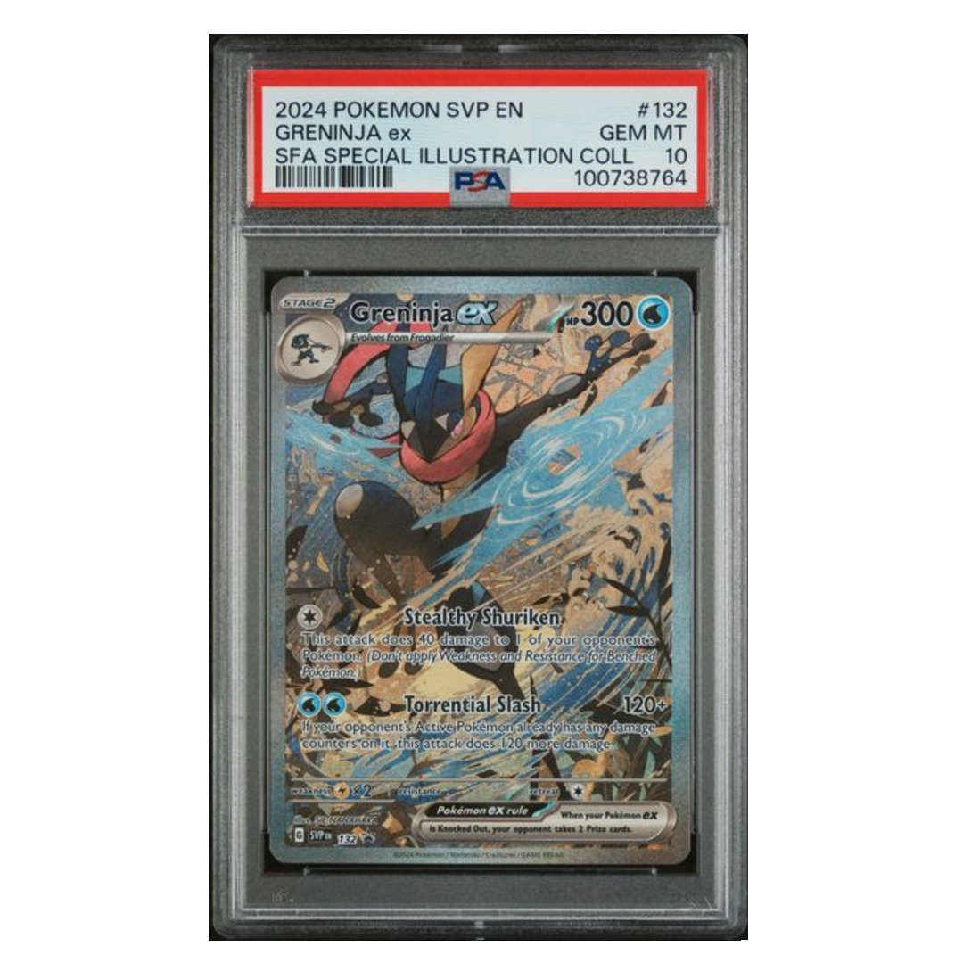Greninja ex SIC Promo #132 PSA 10 Greninja ex SIC Promo #132 PSA 10