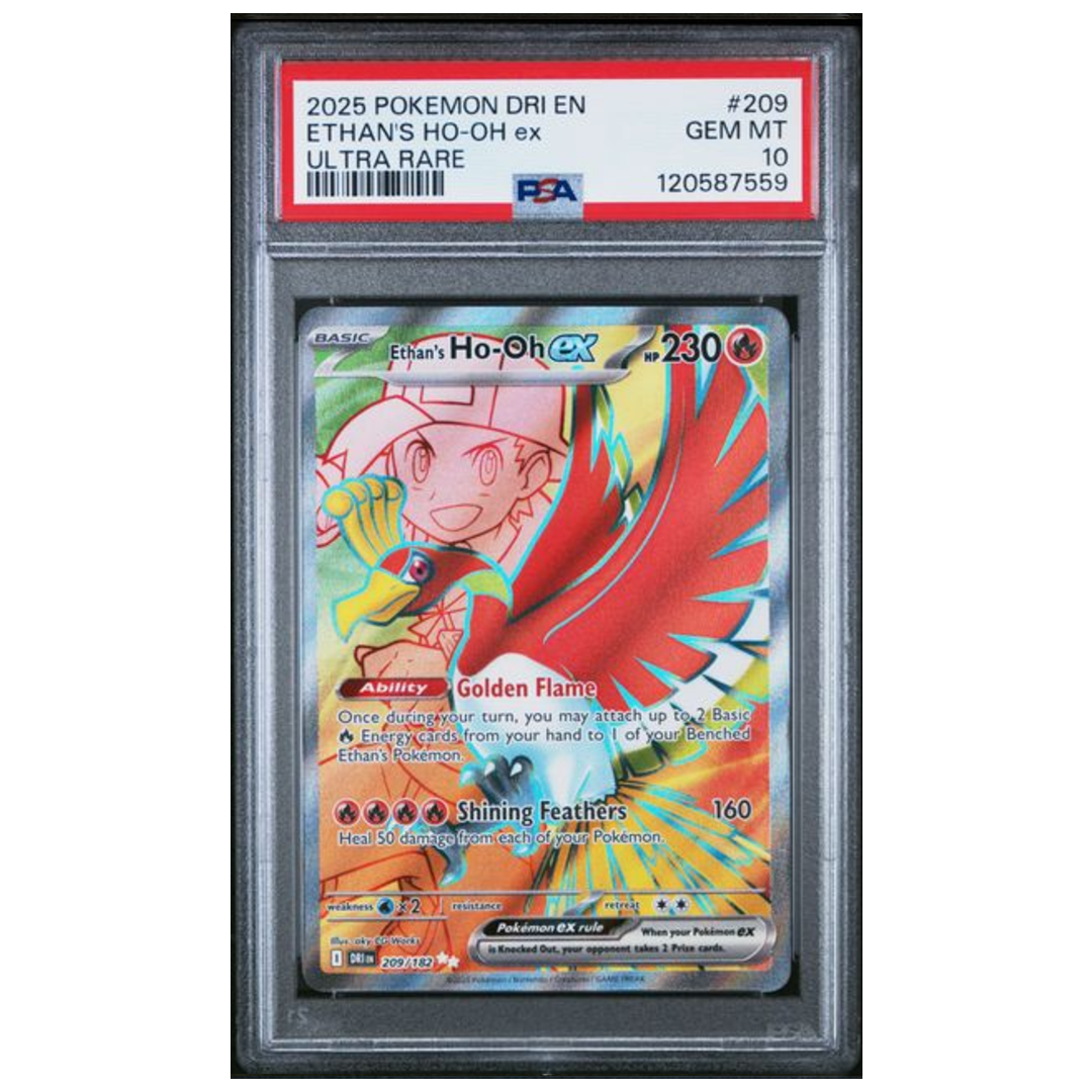 Ethan's HoOh ex Destined Rivals 209 PSA 10