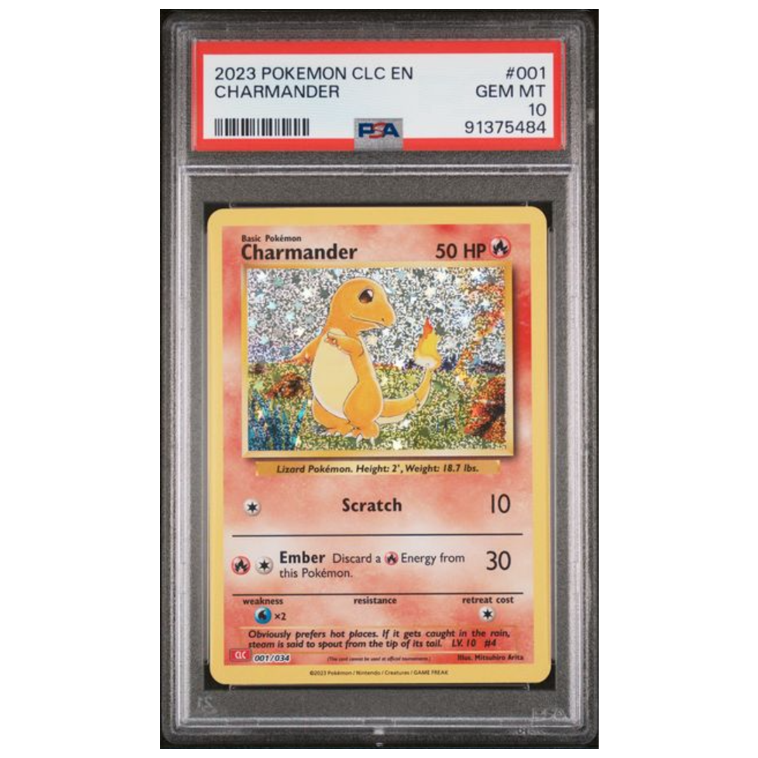 Charmander TCG Classic #001 PSA 10