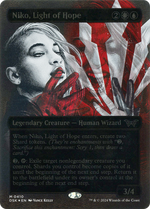 Niko, Light of Hope (DSK-410) - Duskmourn: House of Horror: (Showcase) (Borderless) Foil - Poke-Collect