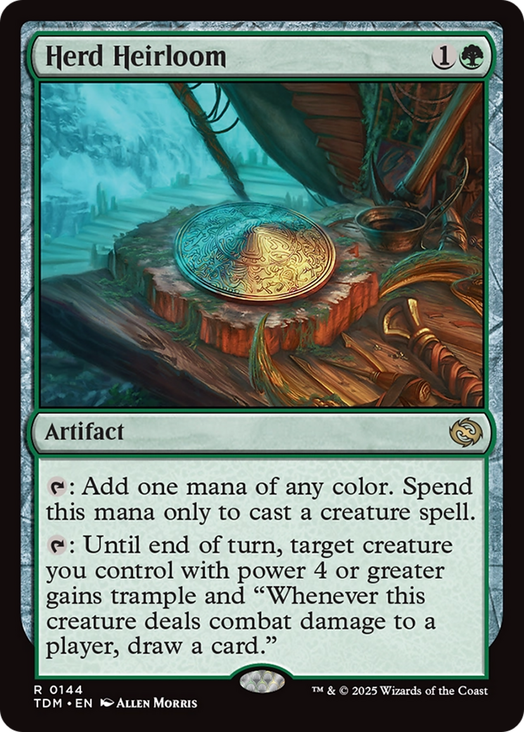 Herd Heirloom (TDM-144) - Tarkir: Dragonstorm Foil - Poke-Collect