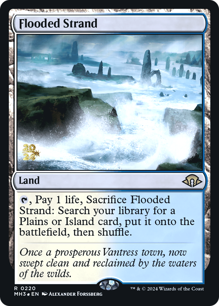 Flooded Strand (PRE-220) - Modern Horizons 3 Promos Foil
