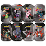 Scarlet & Violet: Black Bolt & White Flare Mini Tin (Set of 8) - Poke-Collect