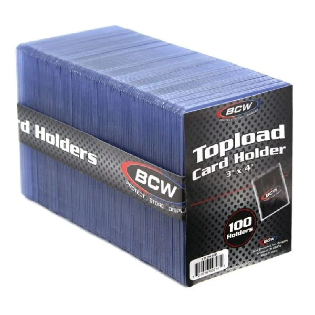 BCW 100 Standard Top Loaders Bundle - Poke-Collect