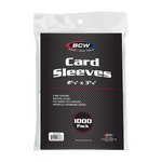 1000 BCW Standard Card Sleeves - Poke-Collect