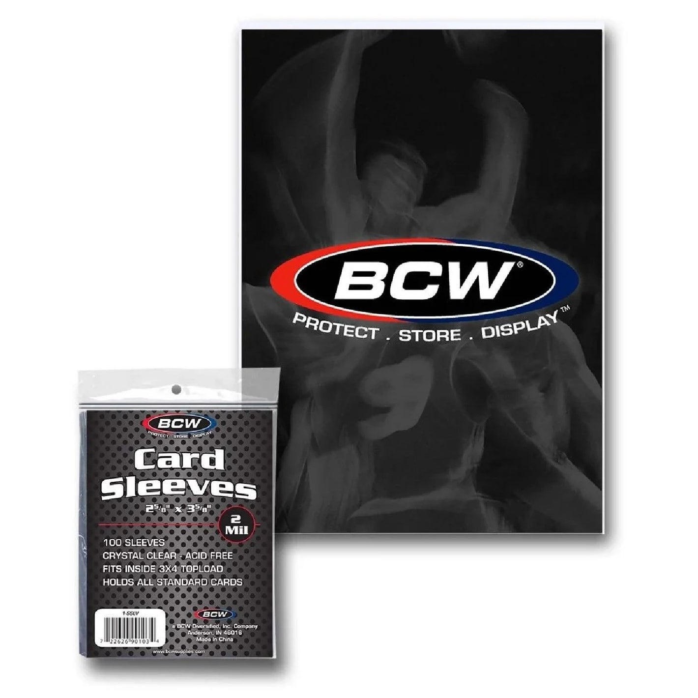 100 BCW Standard Card Sleeves - Poke-Collect