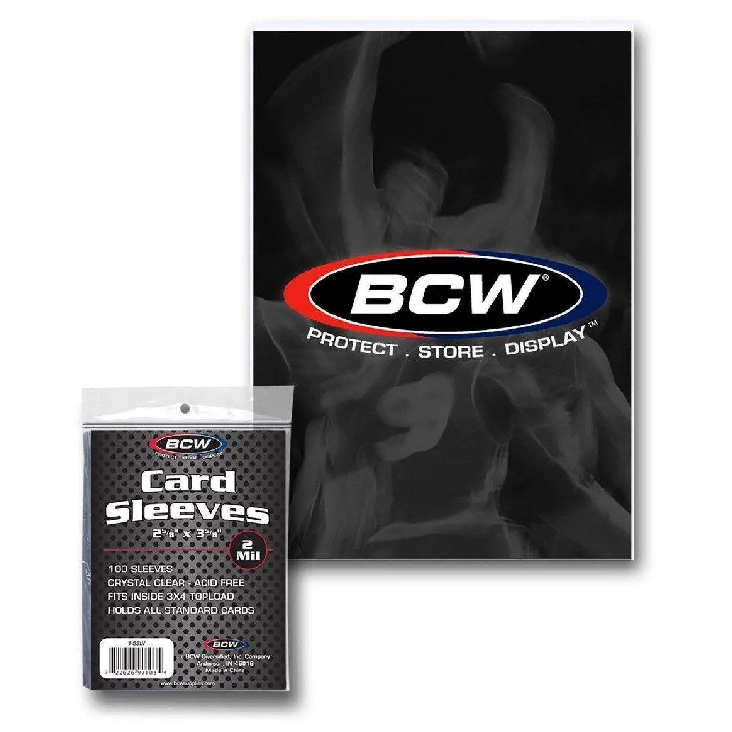 100 BCW Standard Card Sleeves - Poke-Collect