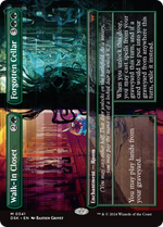 Walk-In Closet // Forgotten Cellar (DSK-341) - Duskmourn: House of Horror (Borderless) Foil - Poke-Collect